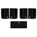 Acoustic Audio AA351B And AA35CB Indoor Home Theater Set. Fixed Price $114.88.