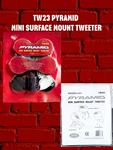 Pyramid Gold Series TW23 Mini Surface Mount Tweeters Lot Of 10 New Car Audio. Fixed Price $34.99.