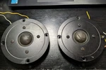 1 Pair Peerless Inch Soft Dome Tweeters Made Denmark Brand Used. Fixed Price $40.00.