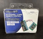 Velleman 10-CHANNEL 2-WIRE Remote Control High-q Kit K8023. Fixed Price $39.99.