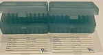 Dillon Precision Ammo Box Light Blue 50 Round 38/357MAG Storage Nos Lot Of 2. Fixed Price $17.12.