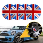 4X Red/blue Union Jack Uk Flag Wheel Center Cap Cover For Mini Cooper R55 R56. Fixed Price $9.98.