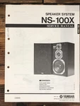 Yamaha NS-100X Speaker Service Manual *original*. Fixed Price $14.97.