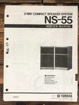 Yamaha NS-55 Speaker Service Manual *original*. Fixed Price $14.97.