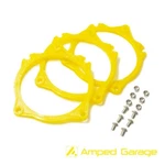 Amped Garage Model 3/Y Speaker Bracket Set For 4" Midrange (3 Pcs). Fixed Price $13.00.