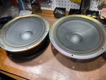 (2) 12" Technics Speaker Woofers 8 Ohm Bass Drivers. Fixed Price $80.00.