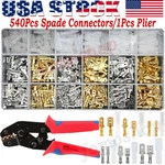 900/540PCS Female Spade Wire Connector Crimp Terminal For Car Audio Speaker. Fixed Price $17.56.