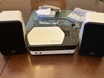 Jvc Microsystem With Bass-reflex Speakers UX-N1 Tested Working. Fixed Price $27.99.