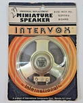 Vintage Intervox S350RA Round 3.5" Replacement Miniature Speaker 8 Ohm. Fixed Price $20.00.