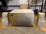 Altec Lansing ACS495 2.1 System Retro Desktop. Fixed Price $50.00.