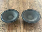 Sony SS-U6030 12" Woofer Matched Pair Oem Speakers Refoamed Tested 8 Ohm. Fixed Price $90.00.