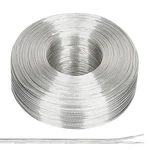 Patikil 49.2FT 18/2 Pvc Covered Copper Wire 300V Soft Speaker Insulated. Fixed Price $31.36.