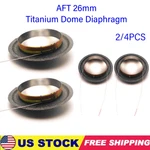 For B&w ZC12092 Cdm 1NT 7NT Aft 26MM 8OHMS Titanium Dome Tweeter Diaphragm 2/4PC. Fixed Price $17.99.