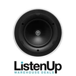 Kef CI200MR Uni-q 8" Round In-ceiling Speakers (pair) IP64 Certified. Fixed Price $439.00.