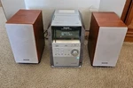 Panasonic SA-PM19 5-DISC Cd Stereo System Am/fm Radio. MP3 Y2K Era W/SB-PM19. Fixed Price $54.97.