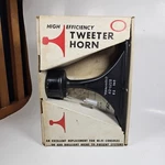 Vintage Nos Realistic 40-1228 Ohm Tweeter Horns W/ Crossover Caps. Fixed Price $79.99.