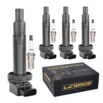 Lcwrgs Set Of Coil Pack And Spark Plugs 1.5L L4 Toyota Prius Echo Yaris Scion. Fixed Price $100.66.