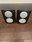 Vintage Rca Bookshelf Speakers RS2620 Black Metallic Vtg Retro Stereo Tested. Fixed Price $19.99.