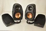 Pair Klipsch RSX-3 Speakers Bookshelf Surround Sound. Fixed Price $96.95.