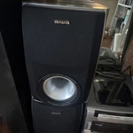 Aiwa CX-NA505 Compact Shelf Stereo Cd Am/fm Bass Reflex W/ Speakers Aux. Fixed Price $110.46.