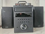 Sharp XL-BH250 Micro Shelf Executive Speaker System 5-DISC Am Fm + Bluetooth Nfc. Fixed Price $129.99.