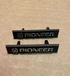 Pioneer CS-C9900 Genuine Speaker Parts: (pair) Emblems Signs (2 Long). Fixed Price $23.00.