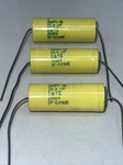 3.3 Uf 100V 1% Axial Polyester Capacitors F-dyne Mpc 12 New Quantity Of (3). Fixed Price $7.35.
