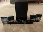 Sony Model SS-WSB92 Black Home Audio Speaker System Not Tested. Fixed Price $15.00.