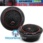 Dd Audio Rl 1" High Energy Silk Dome Swivel Flush Surface Mount Car Tweeters New. Fixed Price $34.00.