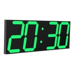 Led Large Digital Wall Clock, Oversize With 6 Numbers, Remote Con.... Fixed Price $110.77.