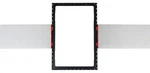 Sonance Medium Rectangle Flex BRACKET(5-PAIR) For 6.5" VP62 VP66 VP68(OPEN Box). Fixed Price $126.00.