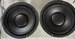 2 Radio Shack 40-1033 6.5 In. Poly Woofers Tested Great Infinity Replacements. Fixed Price $29.95.