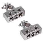 New Skar Audio X2 1/0 To 4 Gauge 8 10 (+/-) Battery Terminals. Fixed Price $17.84.