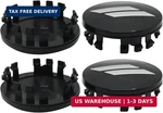 4PCS 6CZ27DX8AA 63MM 2.5" Wheel Center Cap Covers, Replacement For Dodge Black. Fixed Price $22.91.