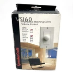 Speakercraft VS160 Impedance Matching Decora Stereo Volume Control White New. Fixed Price $37.99.