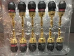 Amazon Basics Banana Plug Deadbolt - 6 Pairs New Open Box Unused E01. Fixed Price $11.87.