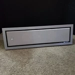 One Bowers And Wilkins B&w FPM4 Flat Panel Wall Speakers Silver Black 1X. Fixed Price $199.99.