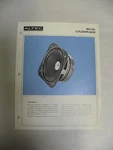 Vintage Original Altec 405-8G Loudspeaker Specification Sheet (A3). Fixed Price $15.95.