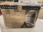 Acoustic Research AW811 Outdoor Weather Proof Wireless Patio Speaker New/open. Fixed Price $50.00.
