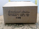 Acoustical Labs Cinaudagraph XS-6071 Speaker 2*F-16. Fixed Price $40.00.