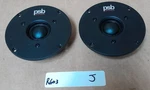 Pair Of Psb Century D26TG-27-06 Loudspeaker Dome Tweeters ! R603 J. Fixed Price $49.75.