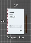 Yamaha DRX-2 Owners Manual User Guide 76 Pages Half Size 5.5X8.5. Fixed Price $25.95.