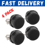 2 Pair Inch Car Tweeters 1000W Black Super High Frequency Micro Dome Piezo. Fixed Price $14.97.