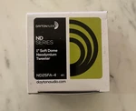 Dayton Audio ND25FA-4 1" Dome Tweeter Ohm Replacement Speaker New. Fixed Price $13.99.