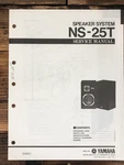 Yamaha NS-25T Speaker Service Manual *original*. Fixed Price $14.97.