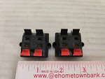 2- Plastic Housing Double Row 4 Pin Position Speaker Terminal Board Free Ship. Fixed Price $11.39.