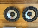 Mcm 55-3870 5" Aluminum Cone Woofer Pair / Cast Frame Old Stock. Fixed Price $37.99.