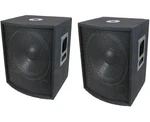 New (2) 18" Subwoofer Speakers Pair.woofer W/ Box.dj.pa.bass.pro Audio.sound. Fixed Price $295.00.