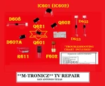 Funai Magnavox 39MF412B/F7 A3ATH022 BA3ATHF0102 Repair Kit. Fixed Price $12.99.