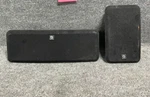 Boston Acoustics Mcs 130 Center And Amp; Side Speakers Black Home Audio Set. Fixed Price $48.00.